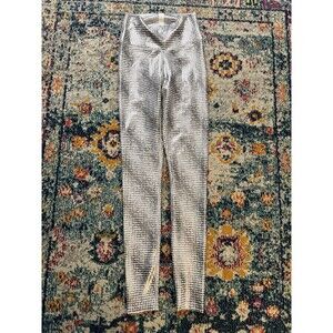Peloton Show Up‎ Foil Printed Athletic Legging Size Small